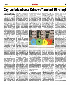 Czy „młodzieżowa Odnowa” zmieni Ukrainę? 